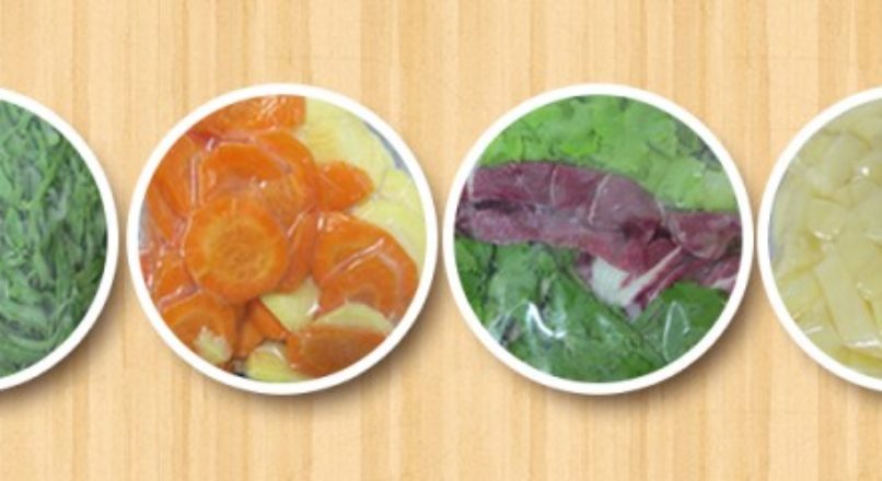 Conheça os produtos minimamente processados