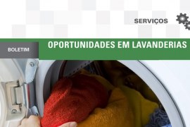 Boletim: Oportunidades com lavanderias