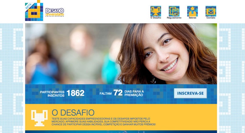 Site do Desafio Universitário Empreendedor já está no ar