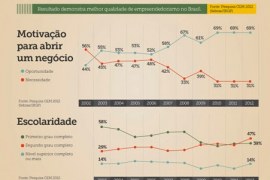 Infográfico – Perfil do Empreendedor Brasileiro