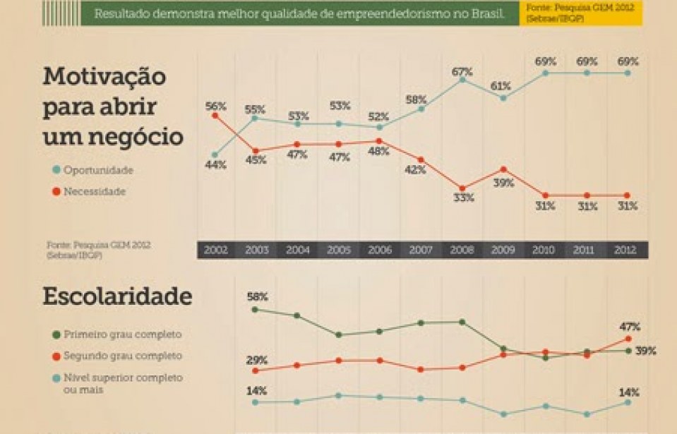 Infográfico – Perfil do Empreendedor Brasileiro