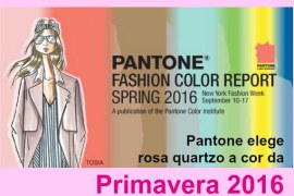 Pantone elege rosa quartzo a cor da Primavera 2016