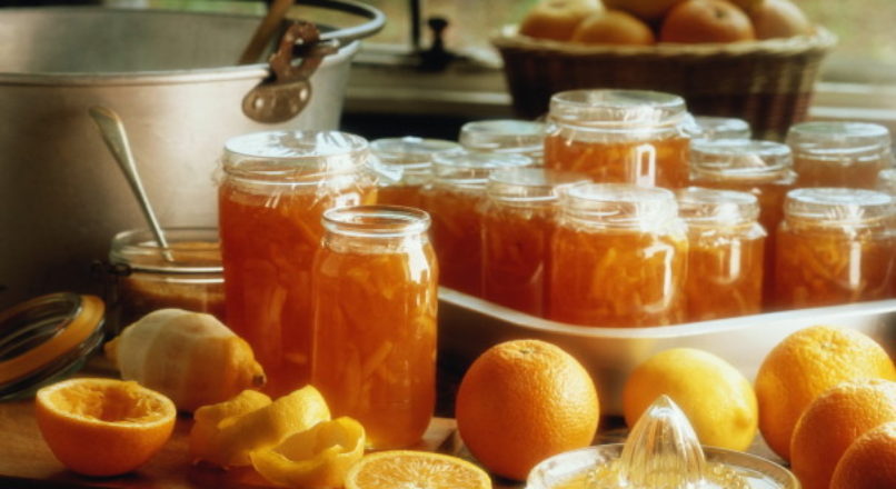 Fabricação de geleia de fruta