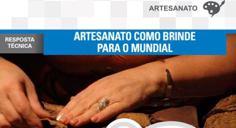 O artesanato como brinde