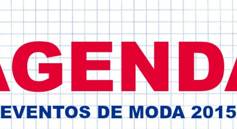 Calendário de moda 2015