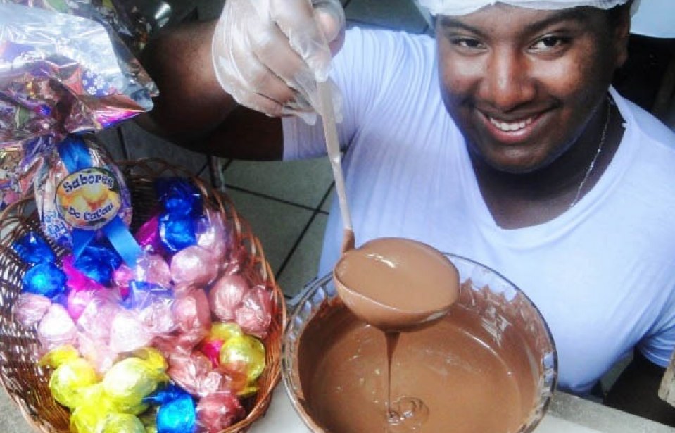 Empreendedores da Bahia investem em ovos de chocolate