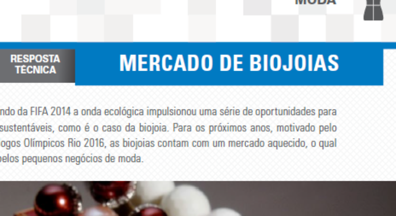 Boletim- Mercado de Biojóias