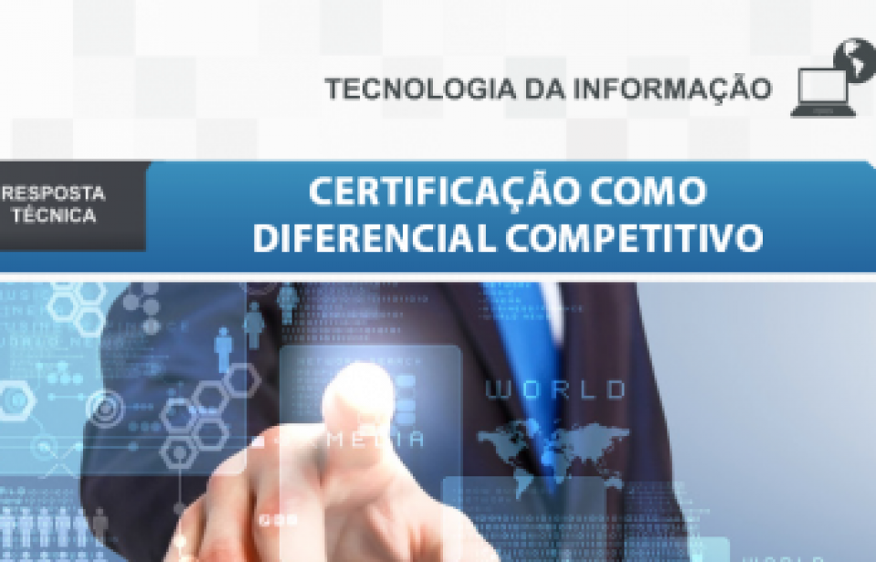 Boletim – Certificação como diferencial competitivo