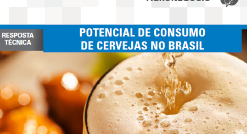 Boletim- Potencial de consumo de cervejas no Brasil