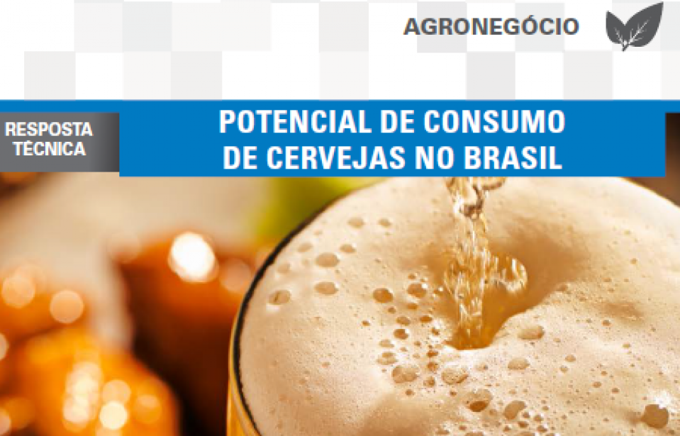 Boletim- Potencial de consumo de cervejas no Brasil