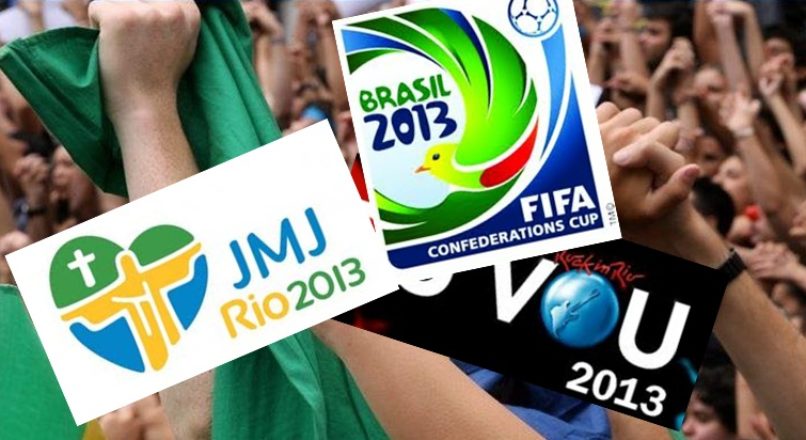 E começa a temporada de grandes eventos no pais.