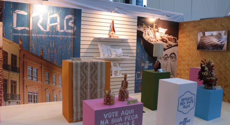 Sebrae promove ação na Feira Internacional do Artesanato