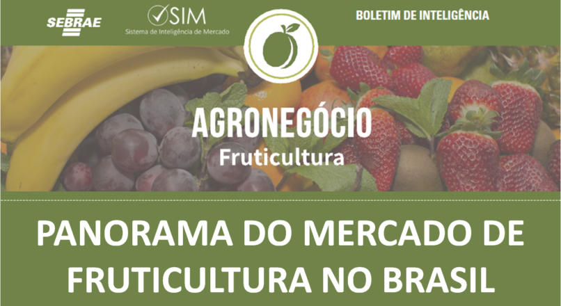 Boletim – Panorama do Mercado de Frutas no Brasil