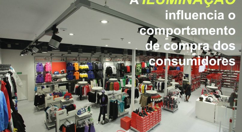 Iluminação da loja – como a iluminação contribui para as vendas