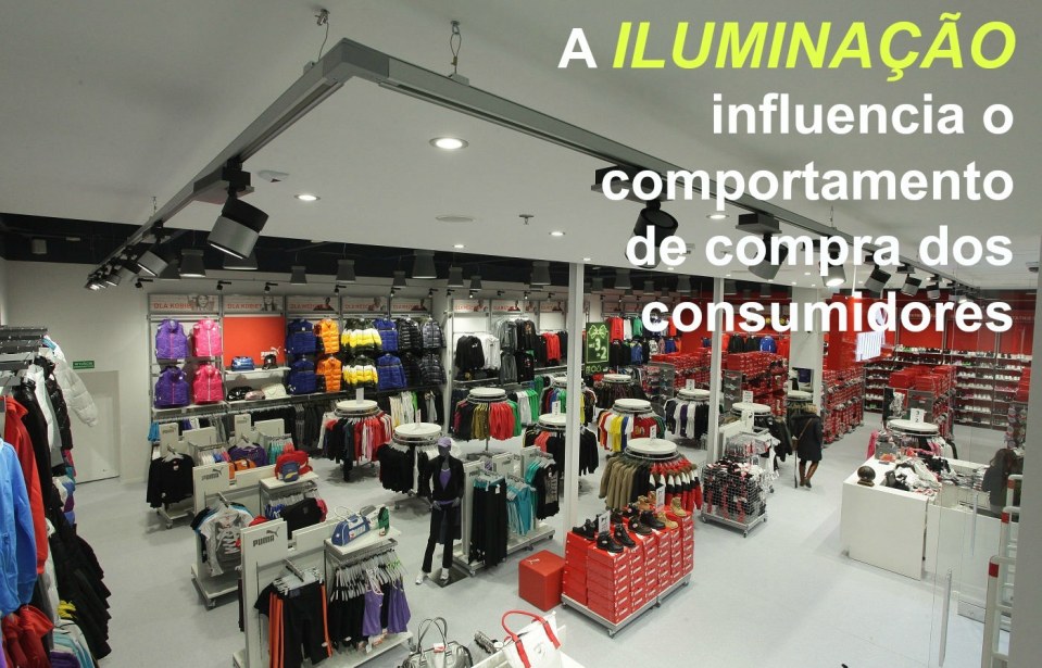 Iluminação da loja – como a iluminação contribui para as vendas