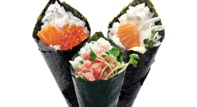 Temakeria – sushi em cone de alga