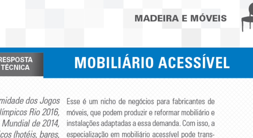 Boletim- Mobiliário Acessível