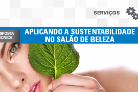 Boletim – Aplicando a sustentabilidade no Salão de Beleza