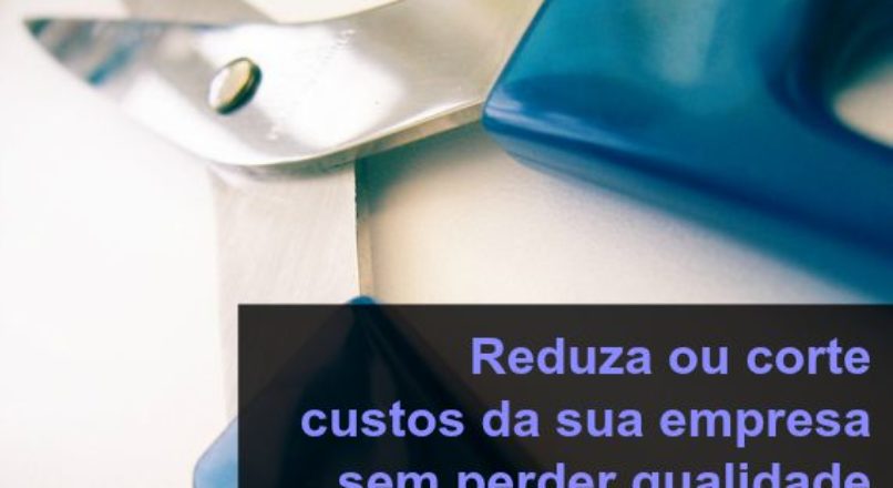 Reduza ou corte custos da sua empresa sem perder qualidade