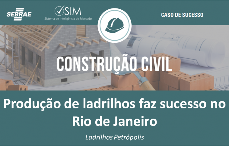 [Caso de Sucesso] Produção de ladrilhos faz sucesso no Rio de Janeiro