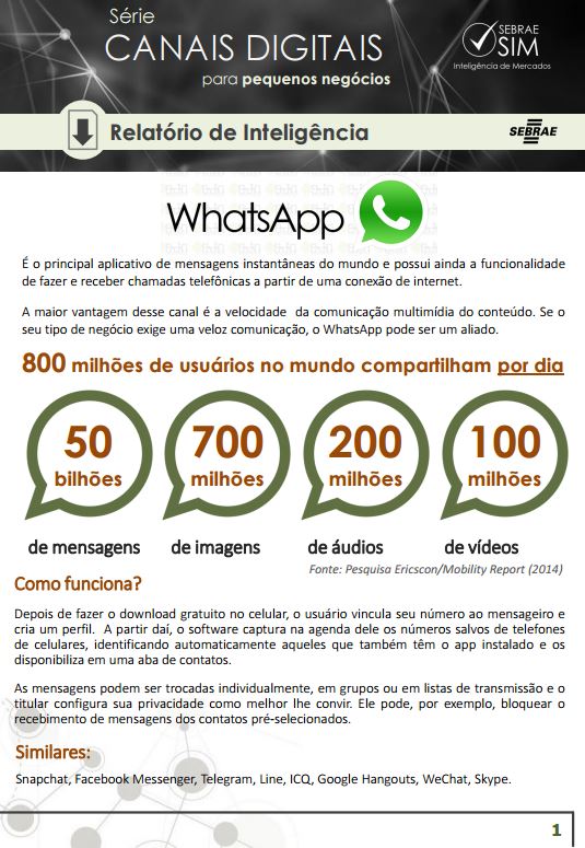 whatsapp canais digitais capa