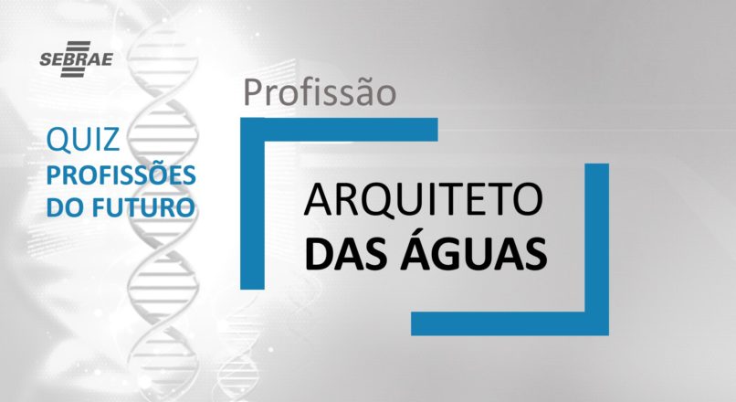 Arquiteto das águas – O que faz?