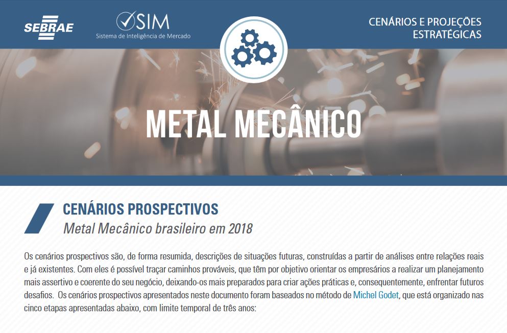 CENARIO DE METAL MECÂNICO 2018
