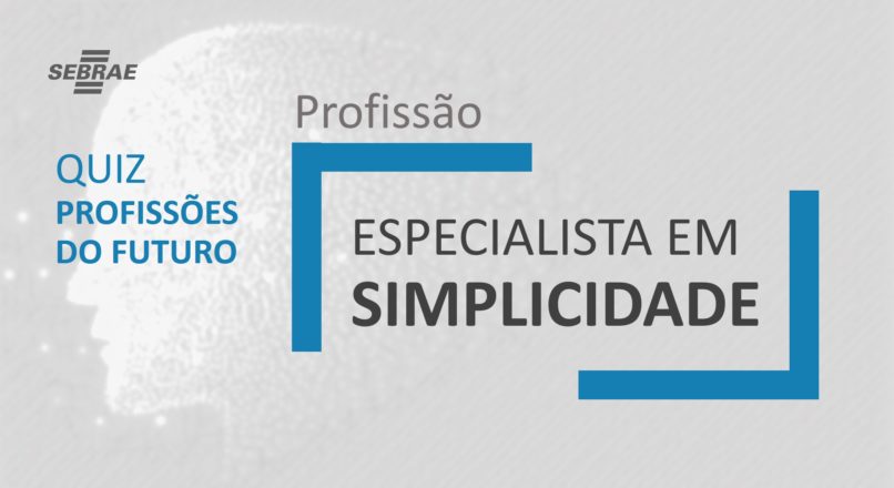 Especialista em simplicidade – O que faz?