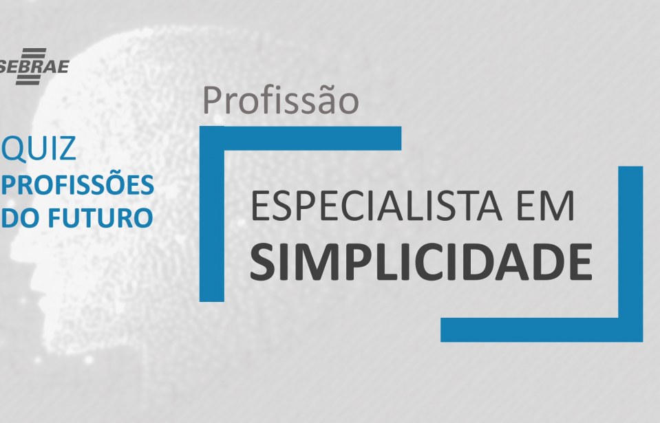 Especialista em simplicidade – O que faz?