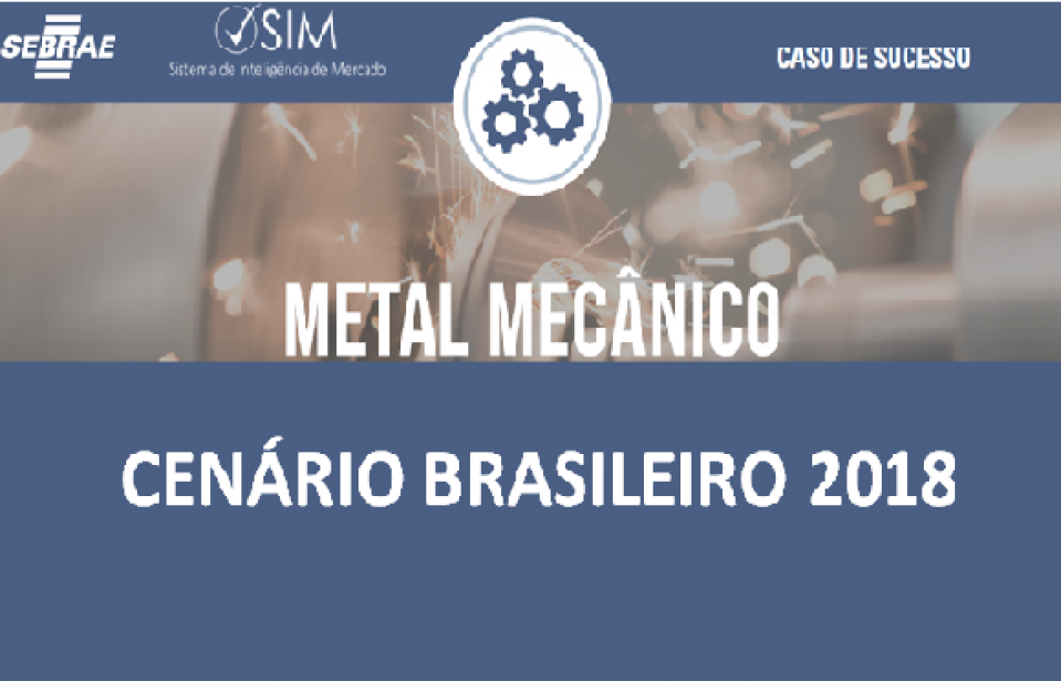 [Boletim de Inteligência] – Metal Mecânico – Cenário Brasileiro 2018