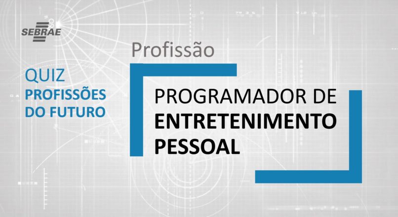 Programador de Entretenimento Pessoal – O que faz?