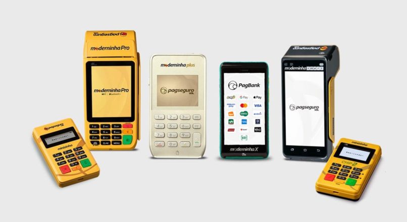 Comprar Maquininha PagSeguro: Minizinha, Minizinha Chip, Moderninha Plus, X, Pro ou Smart.