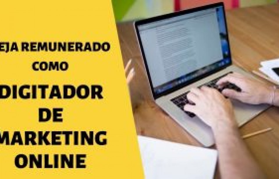 Digitador de Marketing Online: como iniciar na profissão com