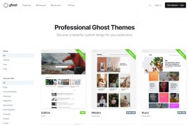 Conheça o Ghost, uma plataforma open source para criar blogs e sites para sua empresa