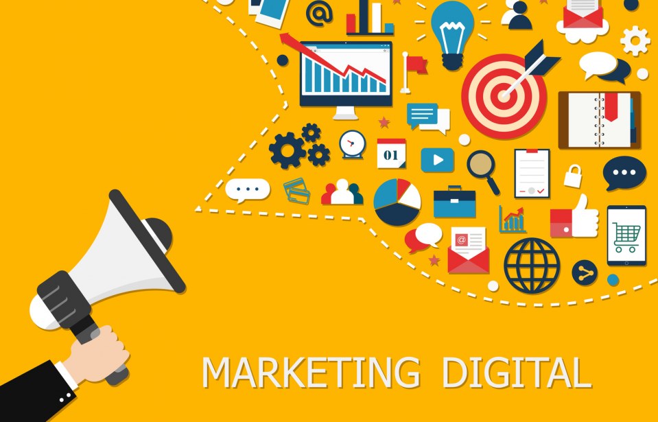 Como é usado o marketing digital na industrial