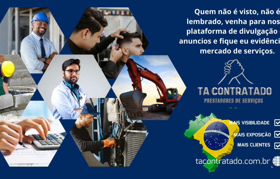 Busque, encontre e contrate serviços no Tá Contratado