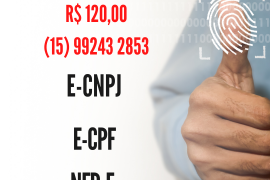 Certificado Digital para CNPJ, MEI e PRODUTOR RURAL POR R$ 120,00