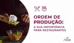 Ordem de produção para restaurante