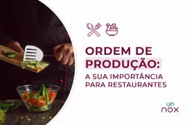 Ordem de produção para restaurante