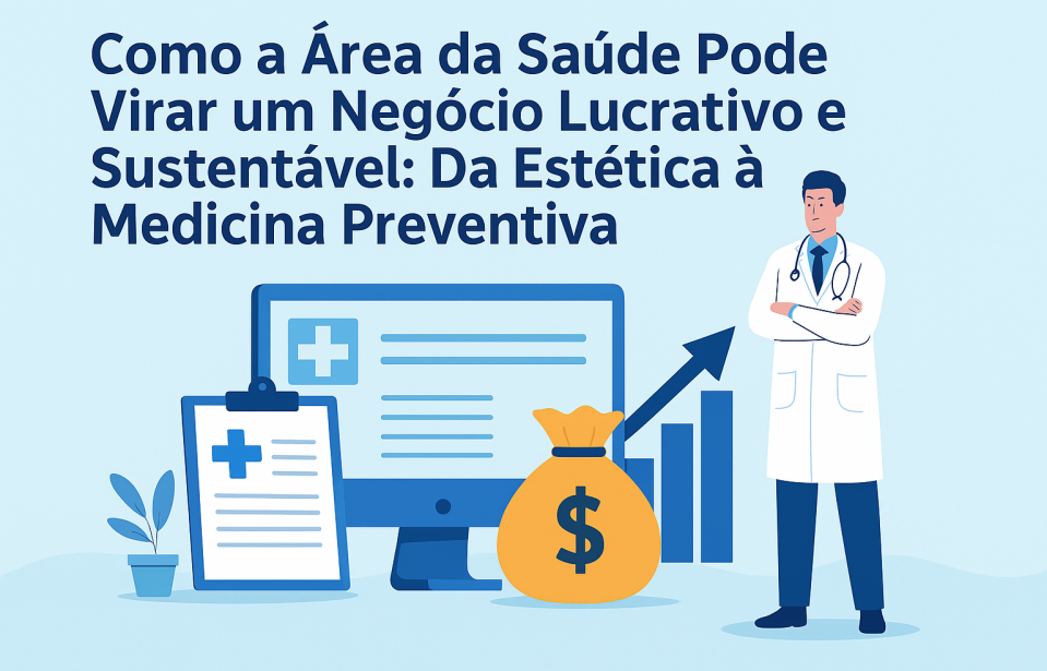 Como a saúde pode ser um negócio rentável e sustentável, combinando estética e prevenção?