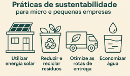 Práticas de Sustentabilidade para Reduzir a Pegada de Carbono nas MPEs