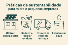 Práticas de Sustentabilidade para Reduzir a Pegada de Carbono nas MPEs