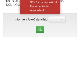 Erro 23020 ao gerar DAS