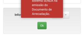 Erro 23020 ao gerar Das