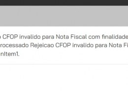 NÃO CONSIGO MAIS EMITIR NF DE DEVOLUÇÃO COM O MEI